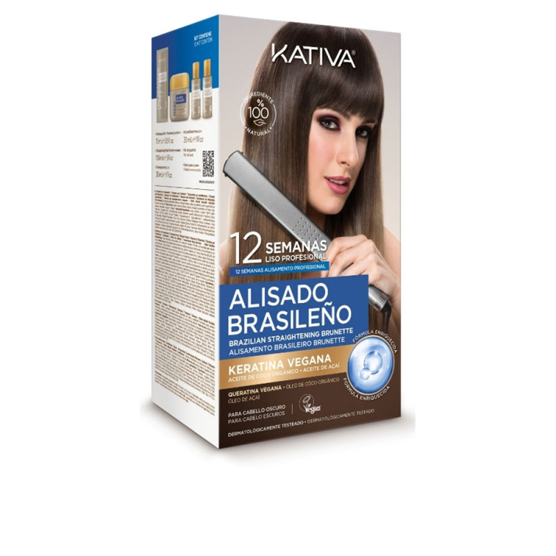 KATIVA PROFESSIONAL BRÉSILIEN STRAIGHTENING PRO DARK CASE 6 pcs