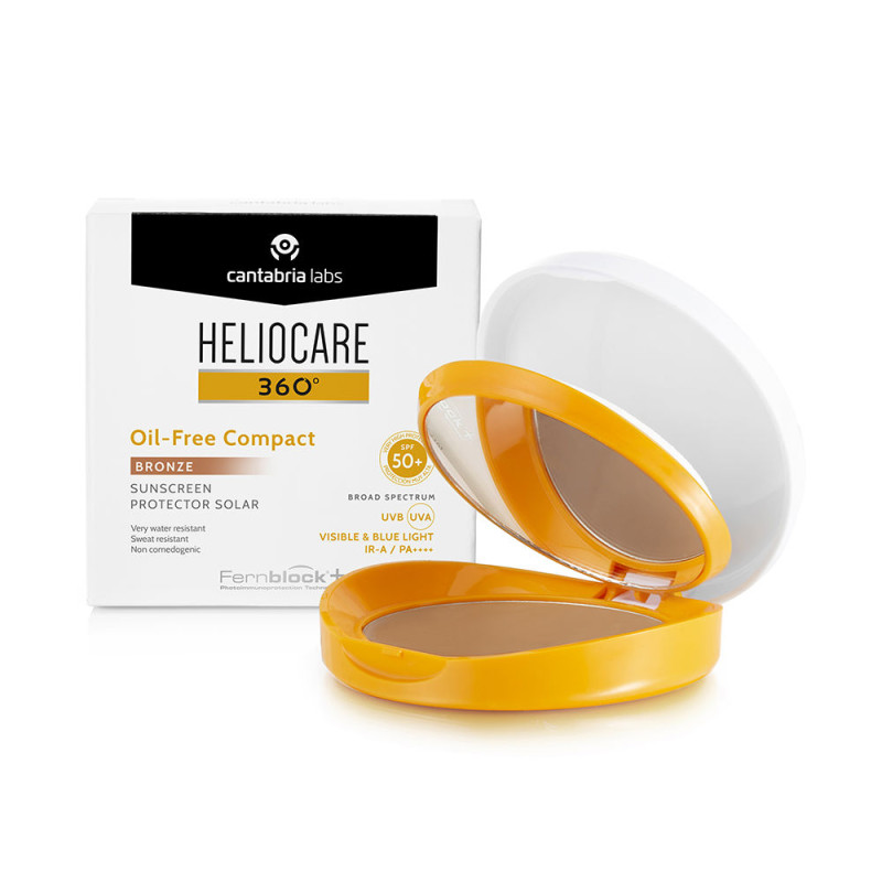 HELIOCARE 360º couleur compacte sans huile SPF50 Bronze 10 gr
