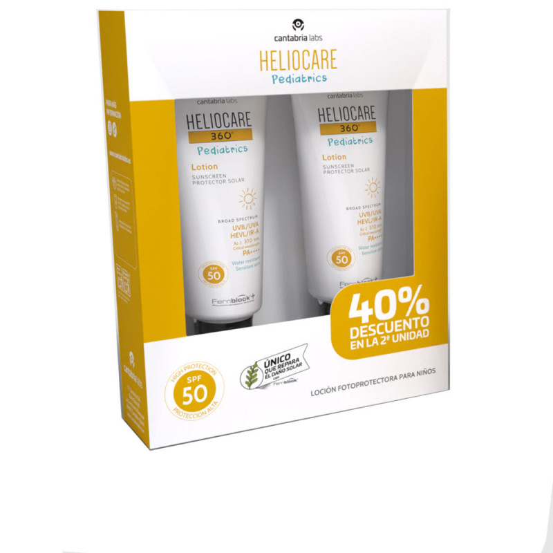 HELIOCARE 360° PEDIATRICS lotion solaire SPF50 pack 2 x 200 ml