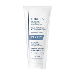 KELUAL DS gel nettoyant visage peaux irritées 200 ml