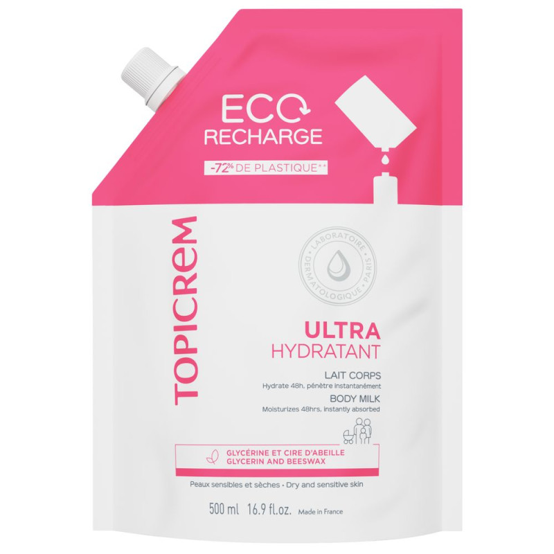 UH lait corporel ultra-hydratant recharge 500 ml