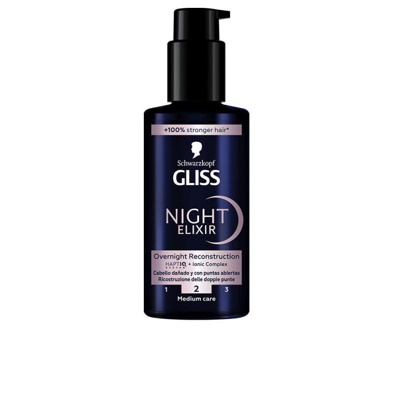 GLISS NIGHT ELIXIR sérum pointes fourchues 100 ml