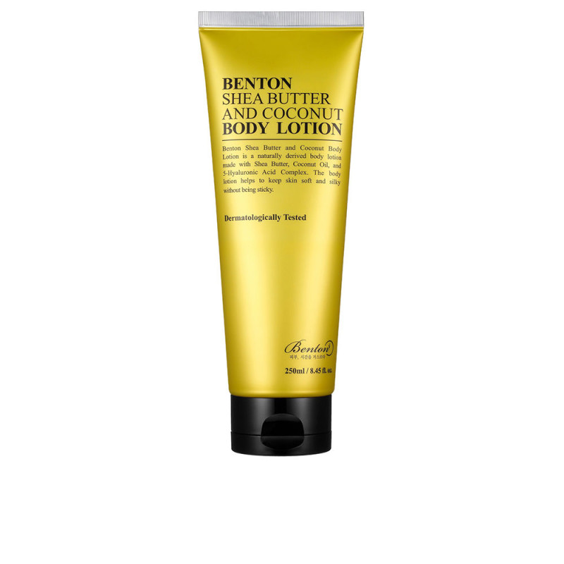 Lotion corporelle au beurre de karité et à la noix de coco 250 ml