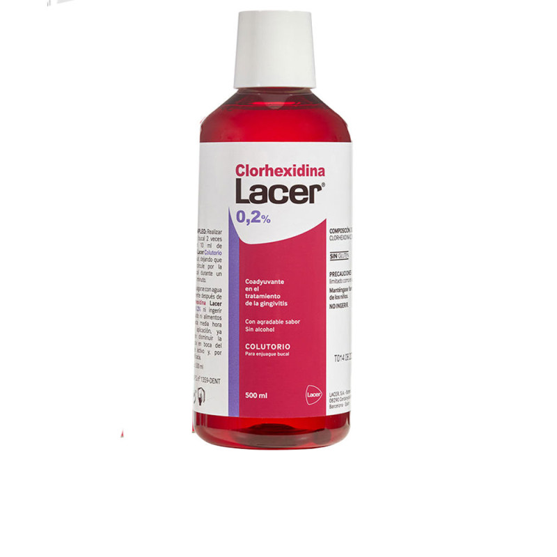 CHLORHEXIDINE bain de bouche 0,2% 500 ml
