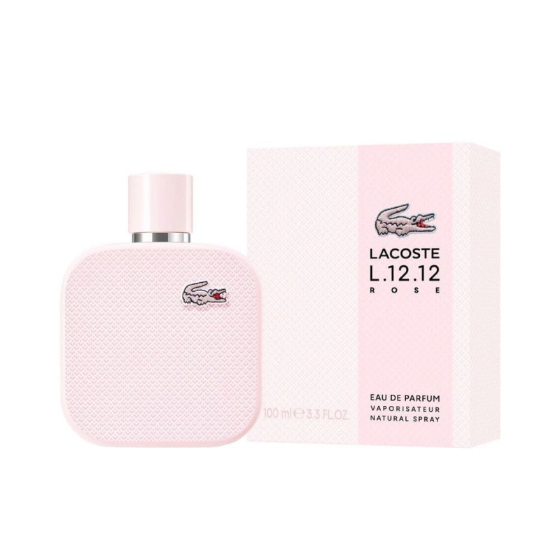LACOSTE L.12.12 ROSE edp vapeur 100 ml
