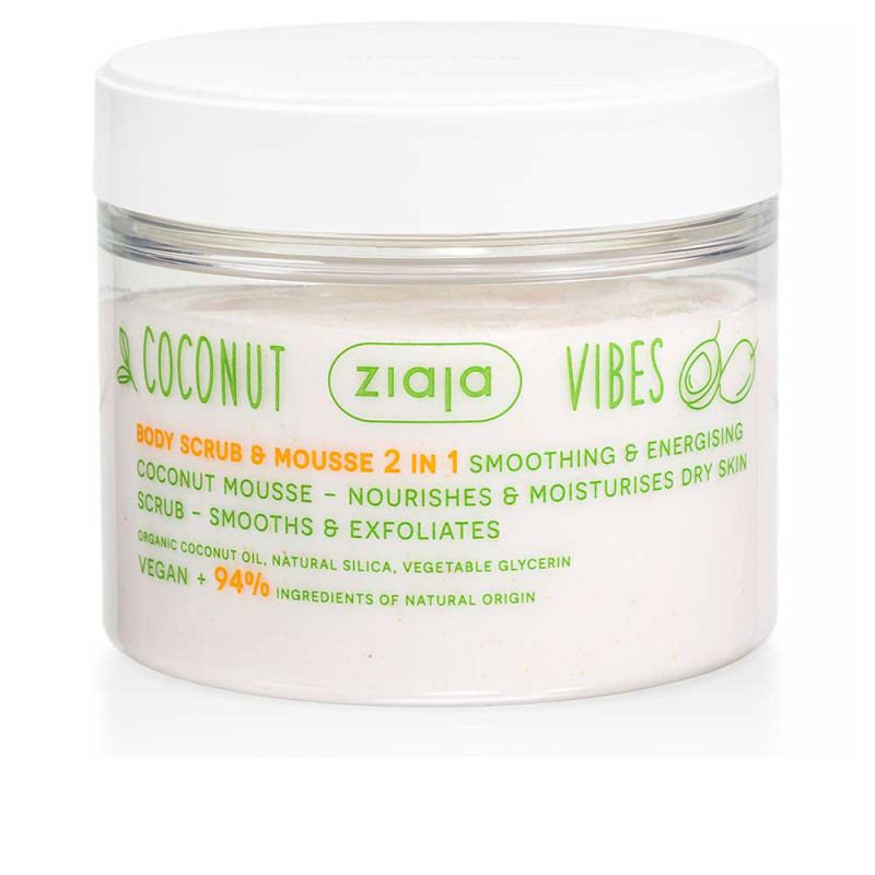 COCONUT & ORANGE VIBES gommage et mousse corps 2 en 1 270 ml