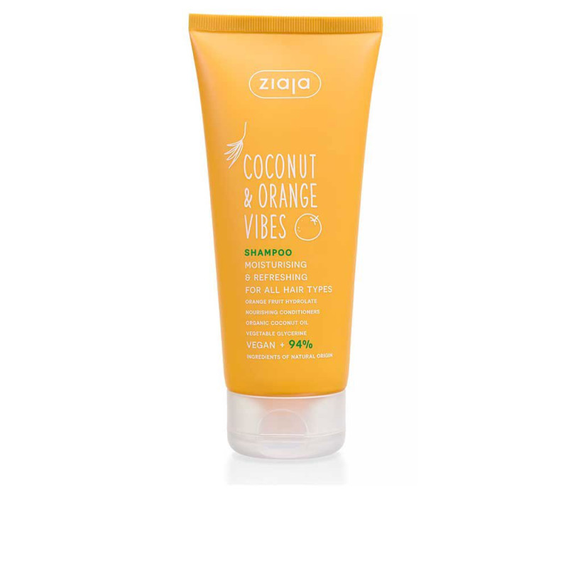 COCONUT & ORANGE VIBES shampooing hydratant et rafraîchissant 200 ml