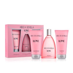 AIRE DE SEVILLA LOVE coffret 3 pz