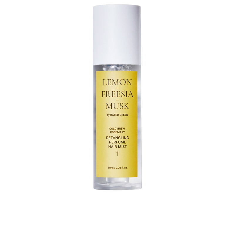 Parfum démêlant pour cheveux LEMON FREESIA MUSK 01 80 ml