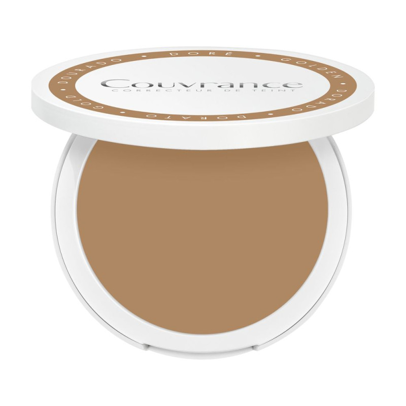 COUVRANCE base de maquillage crème compacte Doré 8,5 gr