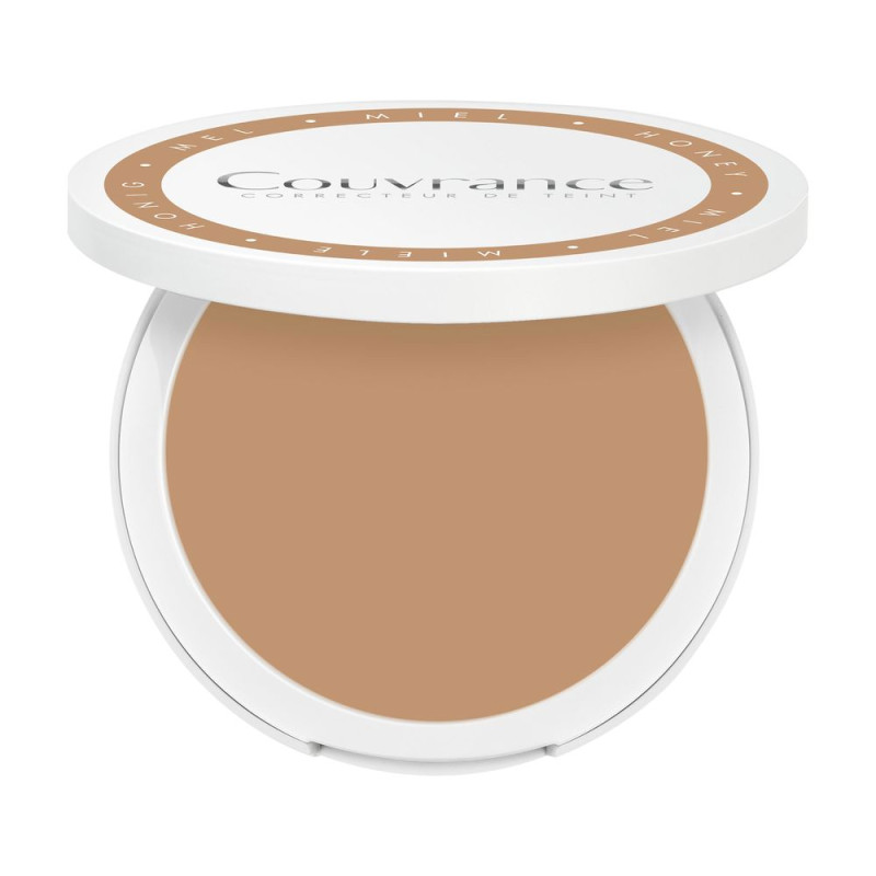 COUVRANCE base de maquillage crème compacte Miel 8,5 gr