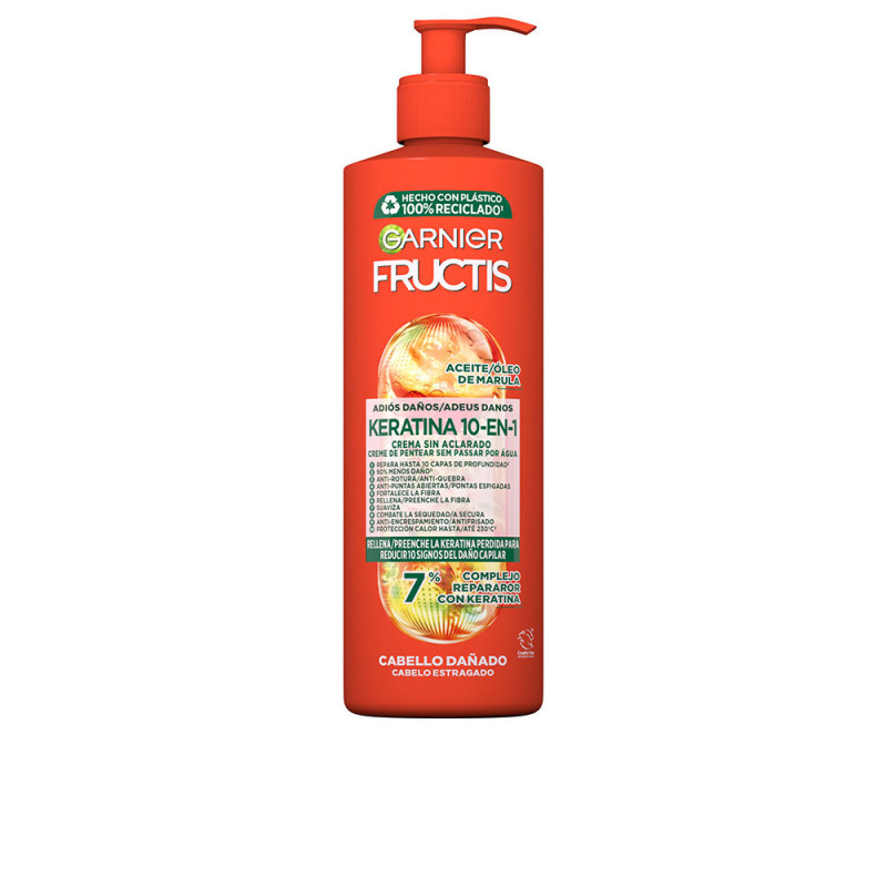 FRUCTIS KERATIN 10-EN-1 crème sans rinçage 400 ml