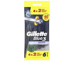 Lame de rasoir jetable BLEU 3 6 u