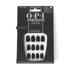 OPI xPRESS/ON Ongles artificiels Iconic Shades Lady in Black 30 u