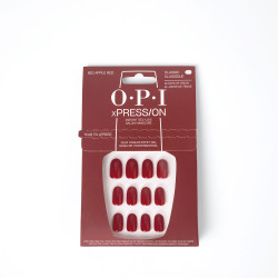 OPI xPRESS/ON Ongles Artificiels Iconic Shades Big Apple Red 30 u