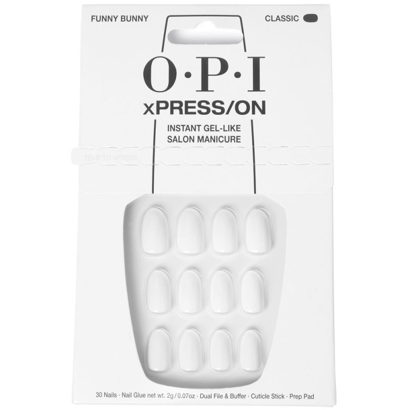 OPI xPRESS/ON Ongles artificiels Iconic Shades Funny Bunny 30 u