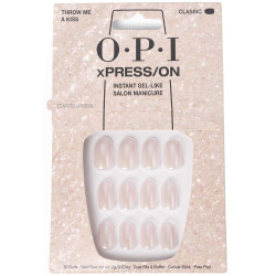 OPI xPRESS/ON Ongles Artificiels Nuances Iconiques Throw Me a Kiss 30 unités