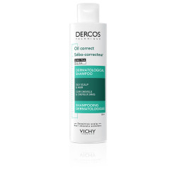 DERCOS shampooing anti-sébum pour cheveux gras 200 ml