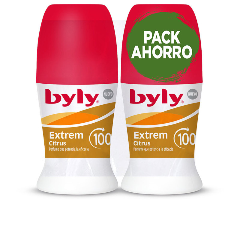 EXTREM AGRUMES 100H DÉO ROLL-ON PACK 2 x 50 ml