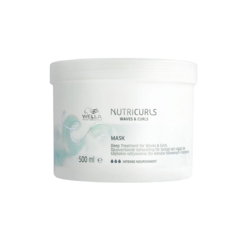 NUTRICURLS Masque Capillaire Boucles et Ondulations 500 ml