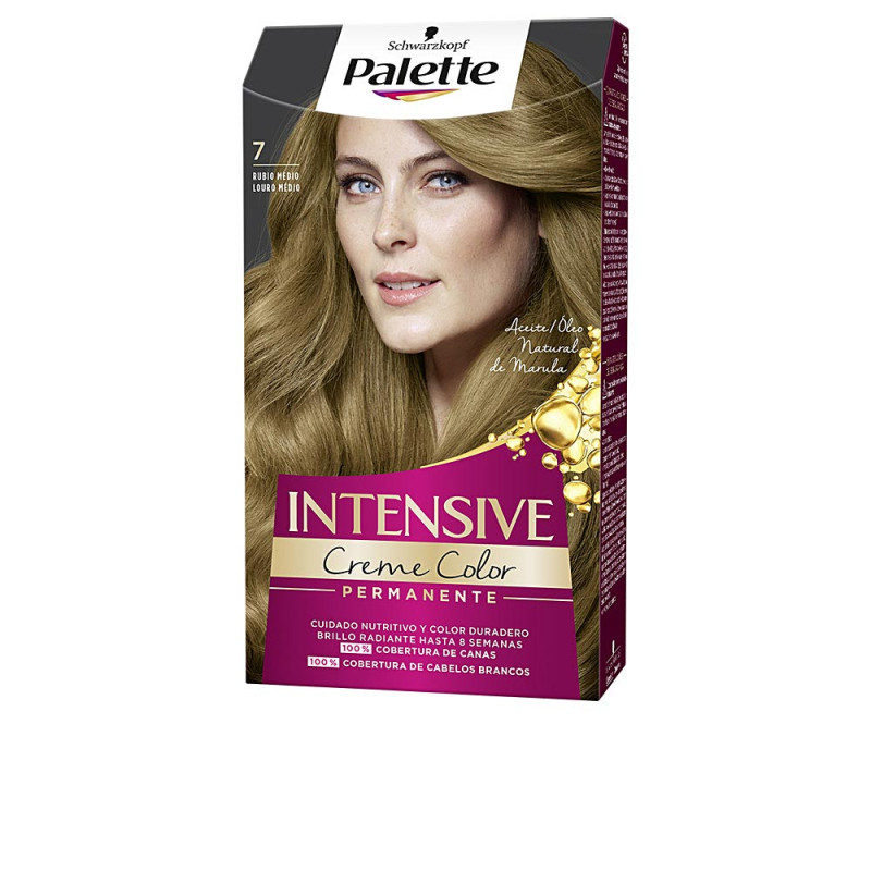 PALETTE INTENSIVE tinte 7-rubio medio 1 u