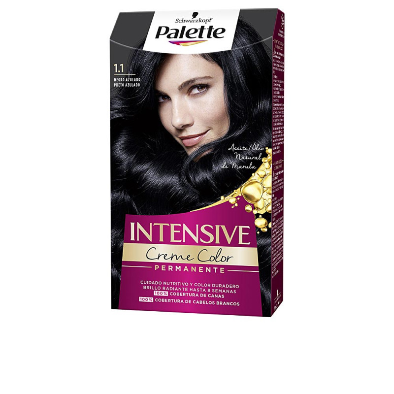 PALETTE INTENSIVE tinte 1.1-negro azulado