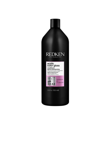 L'après-shampooing ACIDIC COLOR GLOSS rehausse l'éclat de votre couleur 1000 ml