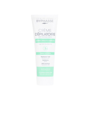 CRÈME DÉPILATOIRE à l'extrait d'aloe vera 125 ml