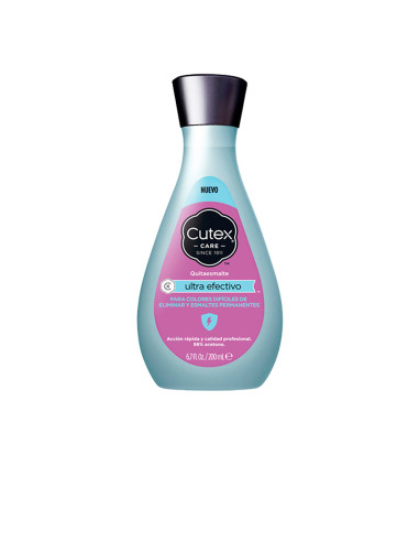 CUTEX Dissolvant ULTRA EFFICACE pour vernis à ongles 200 ml