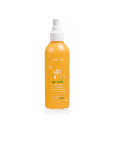 COCONUT & ORANGE VIBES tonique hydratant et rafraîchissant pour le visage 190 ml