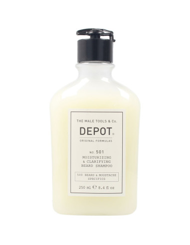 BARBE & MOUSTACHE Nº501 shampoing à barbe hydratant & clarifiant 250 ml