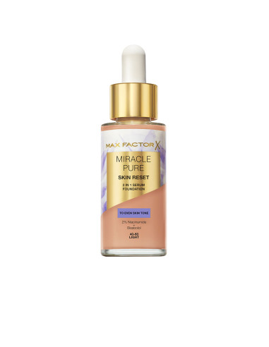 Sérum MIRACLE PURE avec couleur 40 60-Light 30 ml