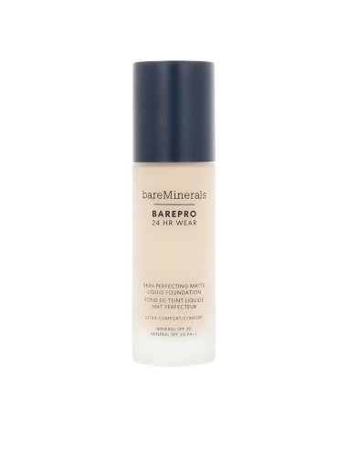 BAREPRO 24HR WEAR fond de teint liquide mat SPF20 Fair 10 Warm 30 ml