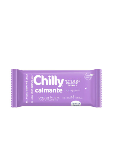 Lingettes intimes apaisantes CHILLY POCKET 12 u