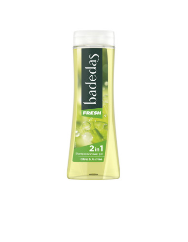 Gel douche + shampoing FRESH 2en1 AGRUMES & JASMIN 600 ml