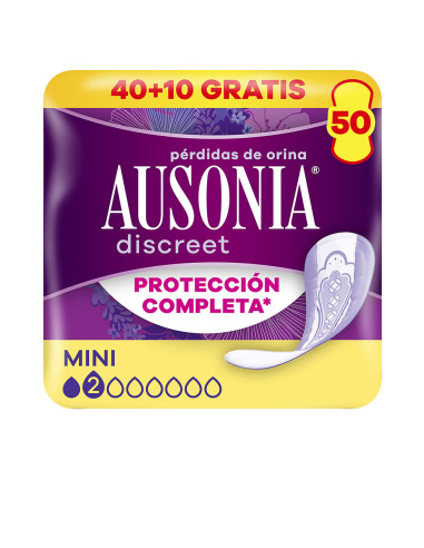 Serviettes d'incontinence AUSONIA DISCREET mini 50 unités