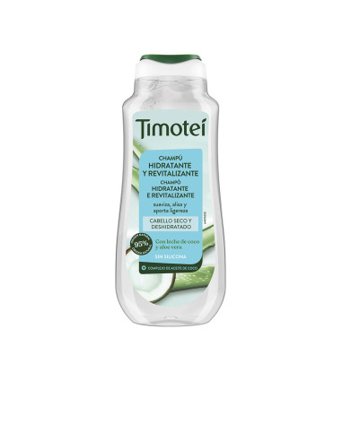 Shampoing hydratant et revitalisant TIMOTEI au lait de coco et à l'aloe vera 300 ml