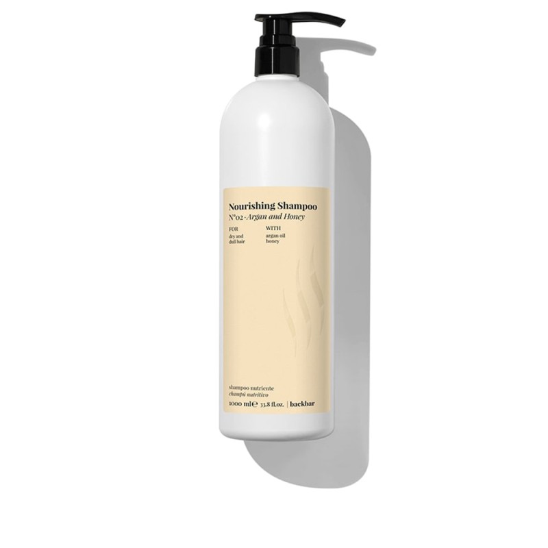 BACK BAR nourishing shampoo nº02-argan honey 1000 ml
