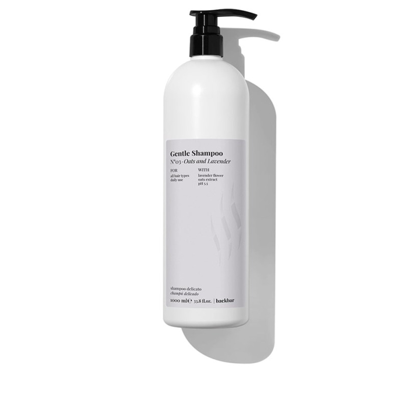 BACK BAR gentle shampoo nº03-oats lavender 1000 ml