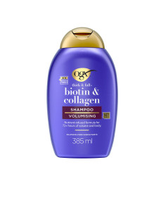 OGX Champú Sin sulfatos ni Parabenos Con Biotina y Colágeno Para Pelo Fino y Delgado 385 ml