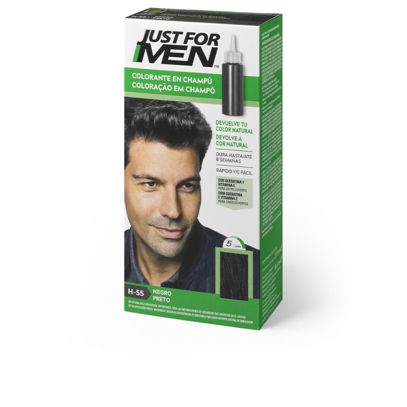 COLORANTE en champú negro 30 ml