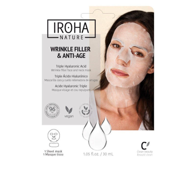 WRINKLE FILLER ANTI-AGE wrinkle filler face neck mask 30 ml