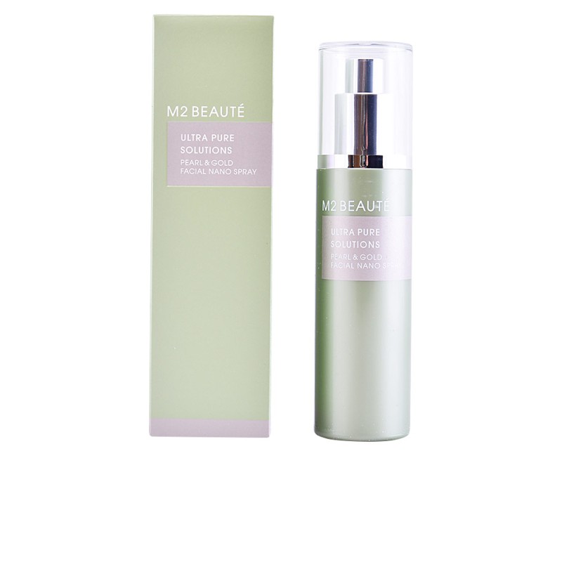 ULTRA PURE SOLUTIONS pearl gold facial nano spray 75 ml