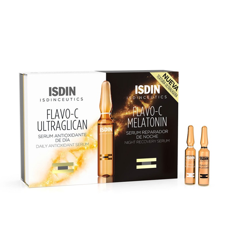 ISDINCEUTICS Flavo-C Mélatonine Ultraglican 10 10 ampoules