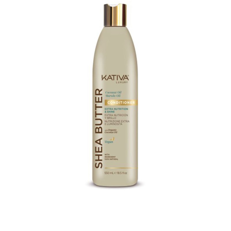 BEURRE DE KARITÉ après-shampooing à l'huile de noix de coco et de marula 550 ml