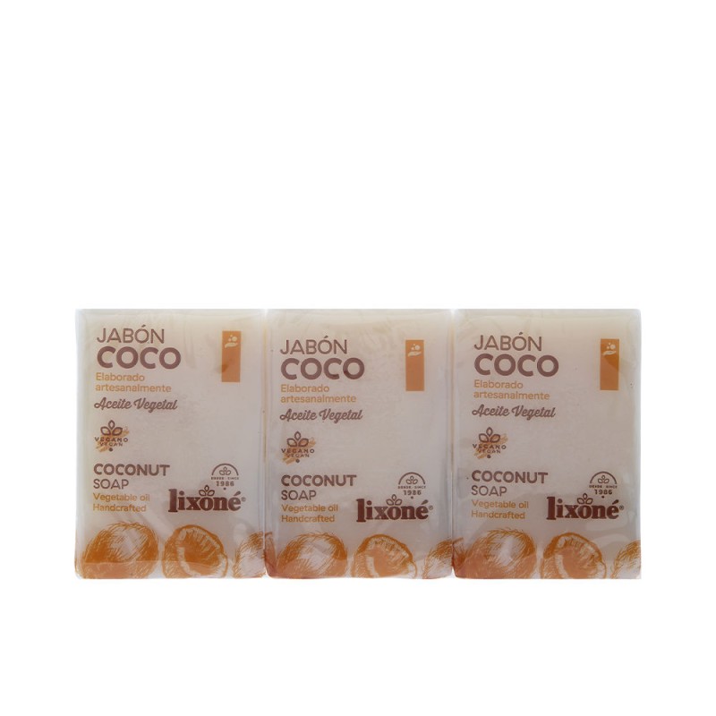 COCO jabón 100 natural 3 x 125 gr