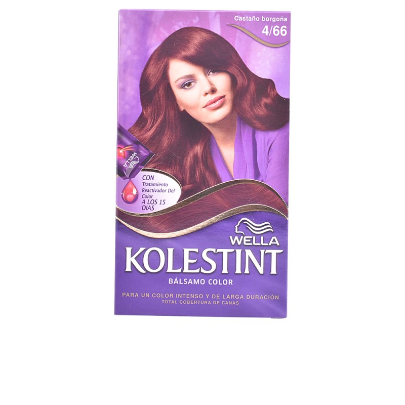 KOLESTINT tinte bálsamo color 4 66 castaño borgoña 1 u