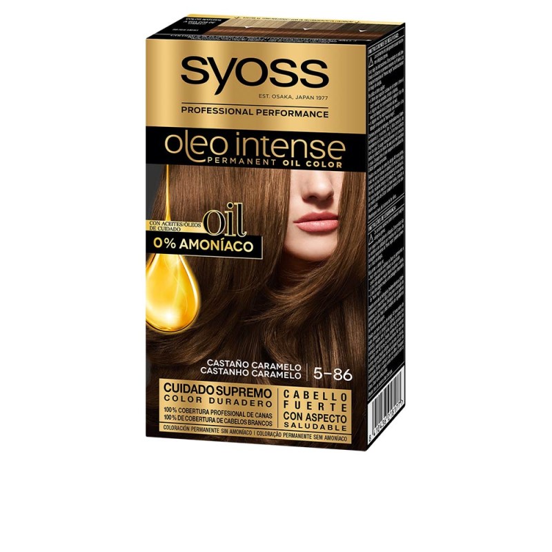 OLEO INTENSE coloration sans ammoniaque 5.86-brun caramel 5 pcs