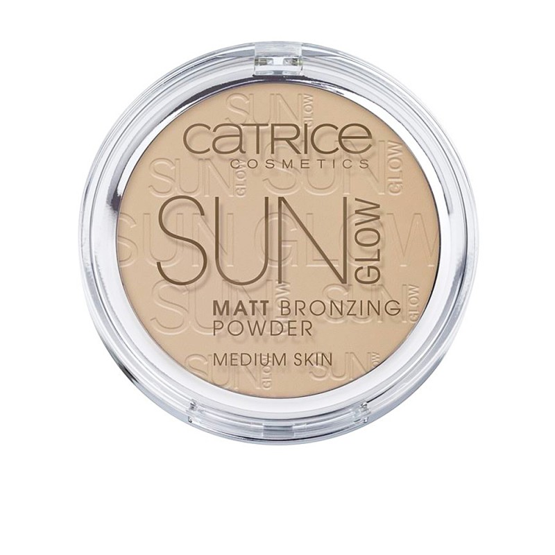 SUN GLOW MATT bronzing powder 030-medium bronze