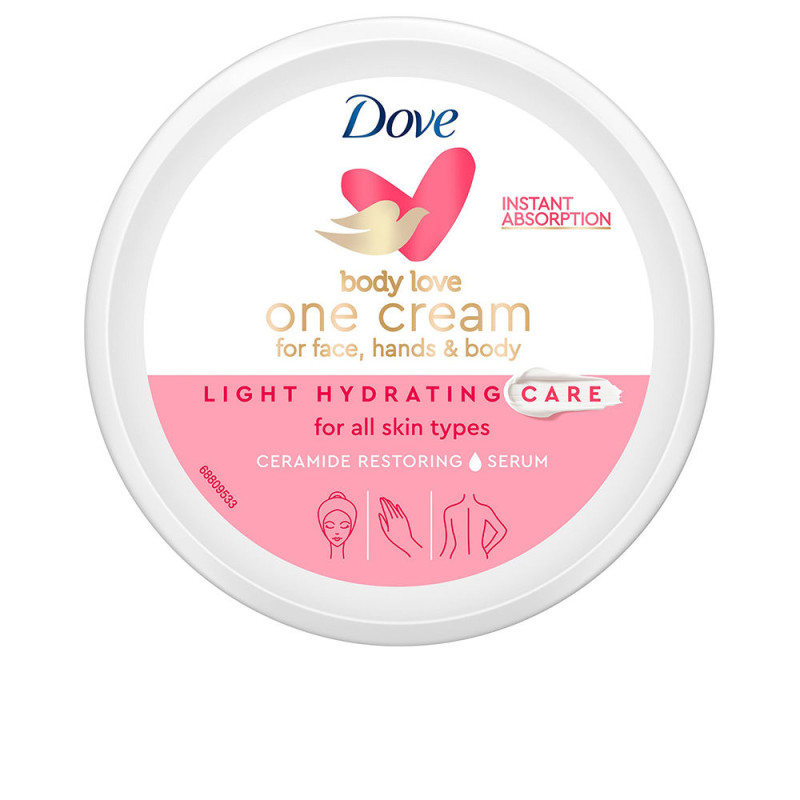 CRÈME HYDRATANTE LÉGÈRE visage corps et mains 250 ml